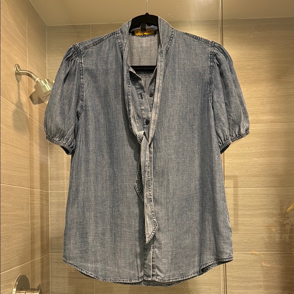 Cute chambray denim shirt